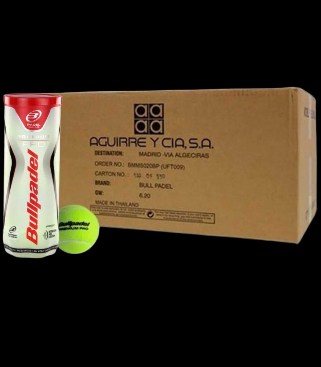 Bullpadel Premium Pro - 24 seturi x 3 mingi