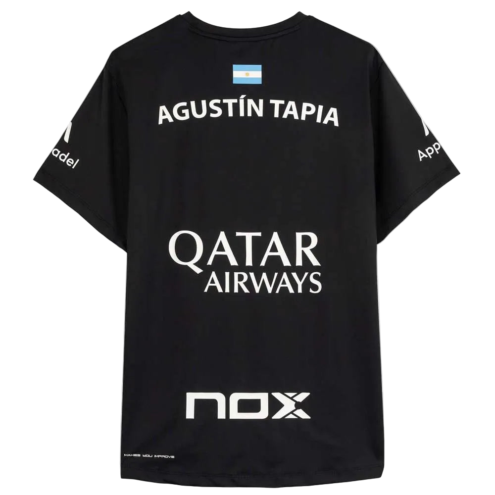 Nox Tricou Agustin Tapia AT10 Negru