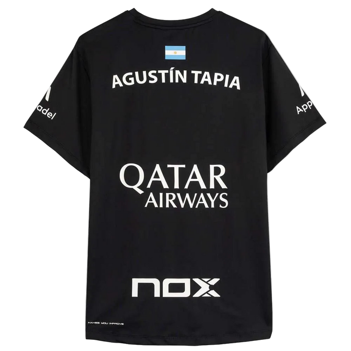 Nox Tricou Agustin Tapia AT10 Negru